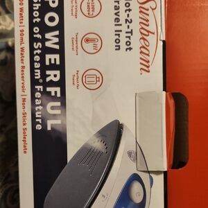 Sunbeam Hot-2-Trot Travel Iron
